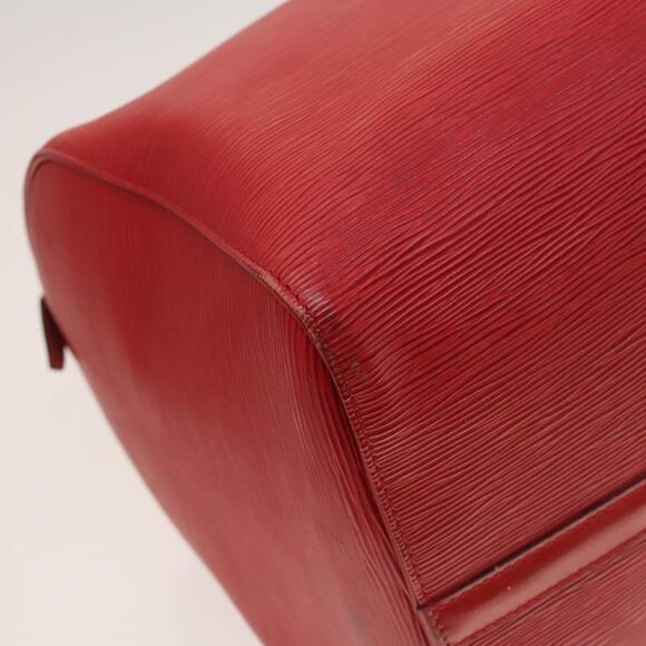 LOUIS VUITTON Epi Keepall 55 Boston Bag Red M42957 - Picture 14 of 16